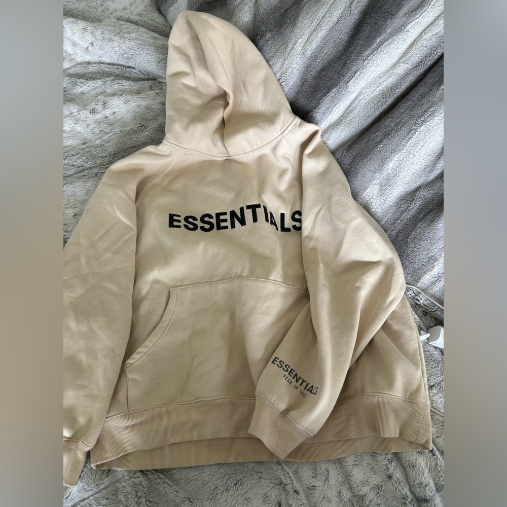Essentials Women's Cream Hoodie Sweater